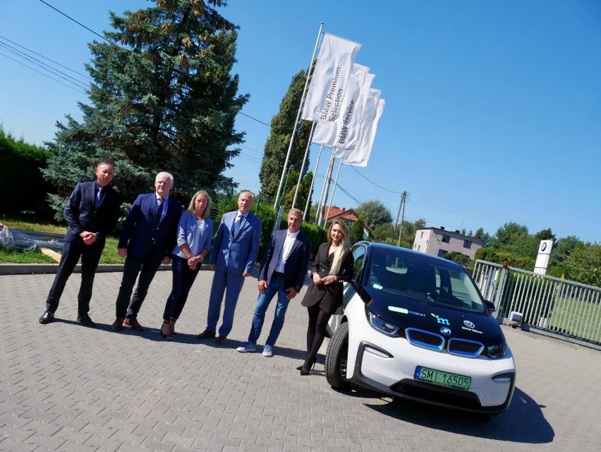 Elektryczne bmw dla starostwa powiatowego w Mikołowie