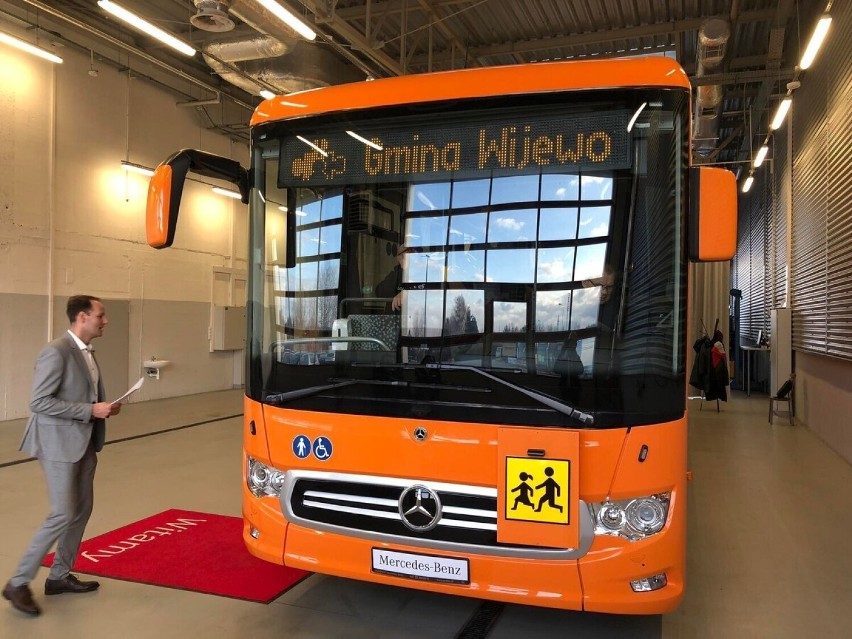 Nowy autobus szkolny w gminie Wijewo