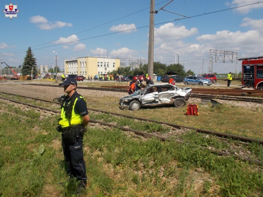 TOR-2018. Ćwiczenia lubelskich służb na rampie kolejowej (ZDJĘCIA, WIDEO)