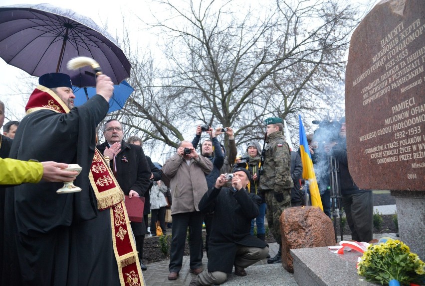 Odsłonili pomnik ofiar Wielkiego Głodu na Ukrainie