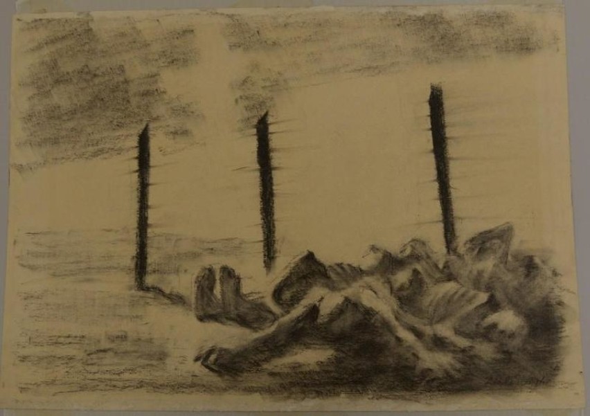 Kolekcja rysunków więźnia Auschwitz trafiła do zbiorów Miejsca Pamięci