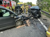 Wypadek na DK 20 w Rybakach. Poszkodowany 41-latek