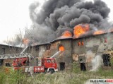 Potężny pożar fabryki pod Wrocławiem. Zobacz zdjęcia!