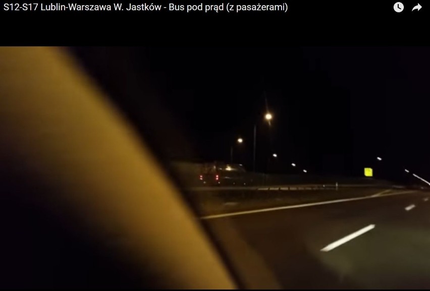 Busem pod prąd na trasie Warszawa Lublin [WIDEO]