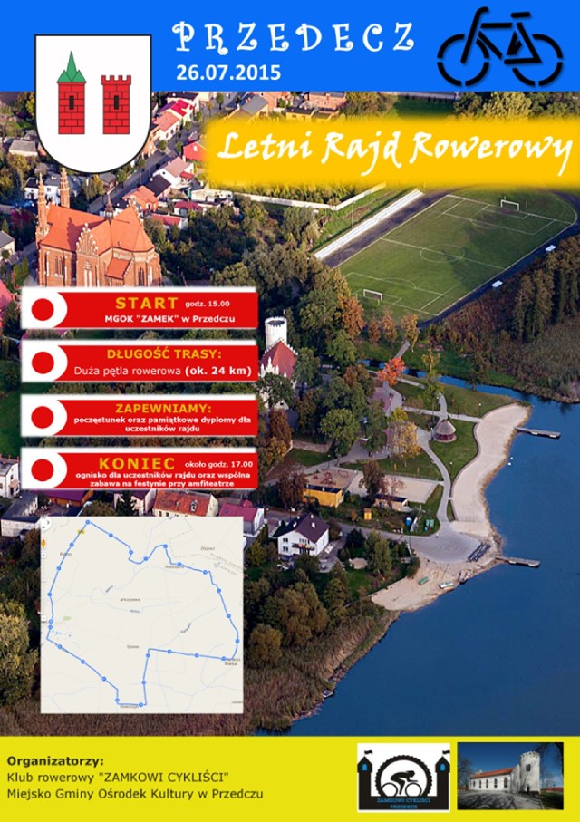 Letni Rajd Rowerowy Przedecz 2015