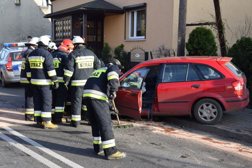 Wypadek na drodze Kędzierzyn-Koźle - Zdzieszowice w...