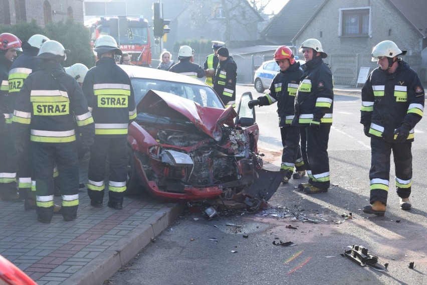 Wypadek na drodze Kędzierzyn-Koźle - Zdzieszowice w...