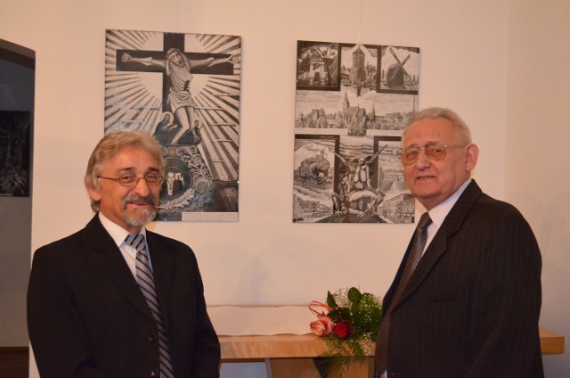 Wystawę prac Romana Terzyka można obejrzeć w Sufraganii (ul. 700-lecia w Żninie).