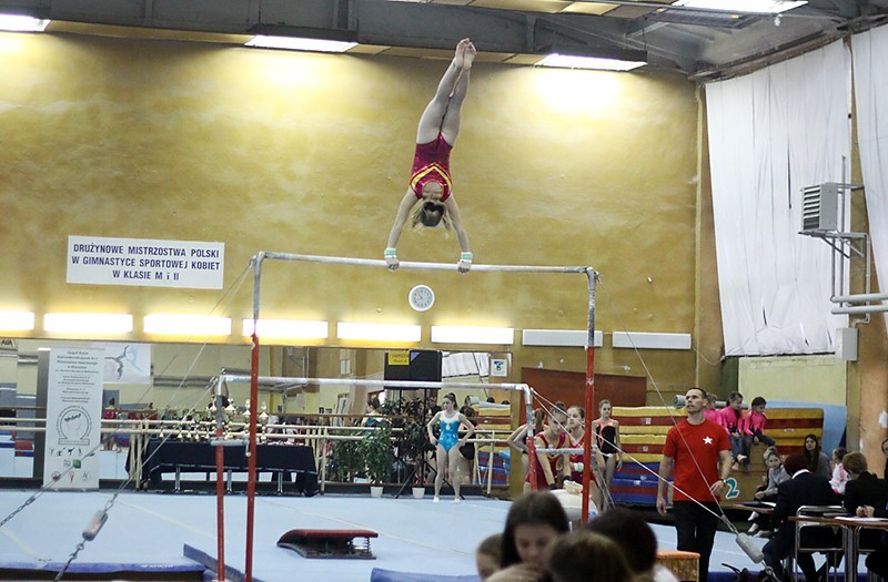 Drużynowe mistrzostwa Polski w gimnastyce sportowej w Olsztynie [zdjęcia]
