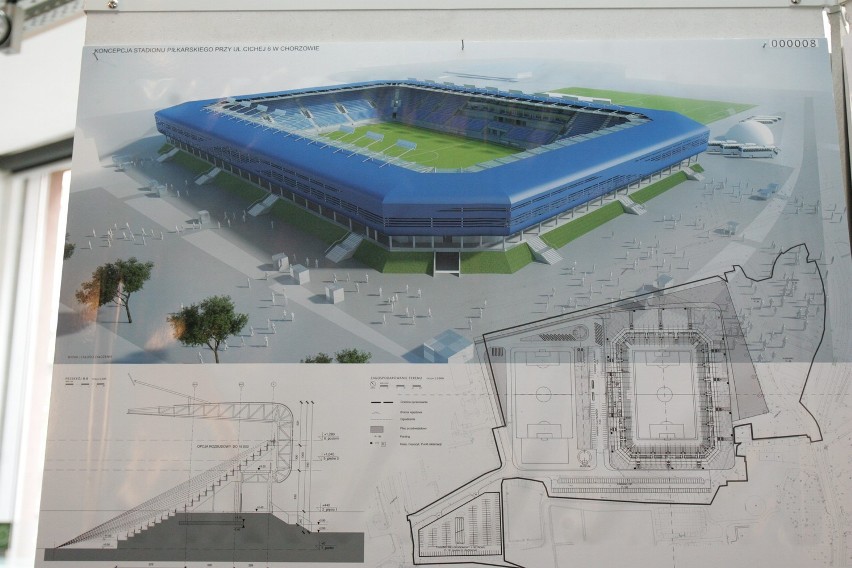 II miejsce w konkursie na projekt stadionu Ruchu Chorzów.