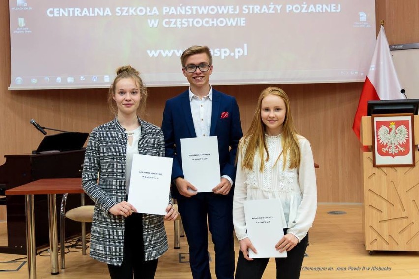 Gimnazjaliści z Kłobucka na Gali Laureatów Konkursów Przedmiotowych [FOTO]