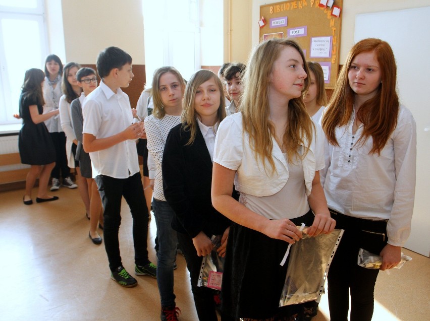 Egzamin szóstoklasistów w Piotrkowie w SP8