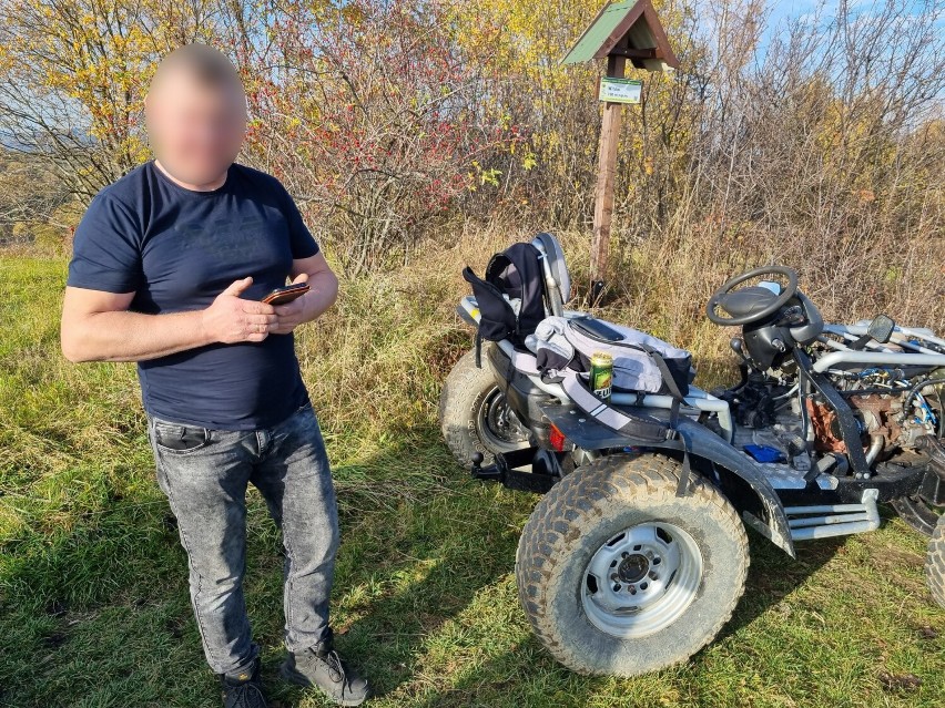 Kierowca i alkohol. Taki dość szokujący widok jest niestety...