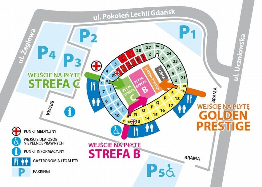 Koncert Jennifer Lopez na PGE Arenie. Informacje praktyczne: dojazd, parkingi, wejścia na stadion