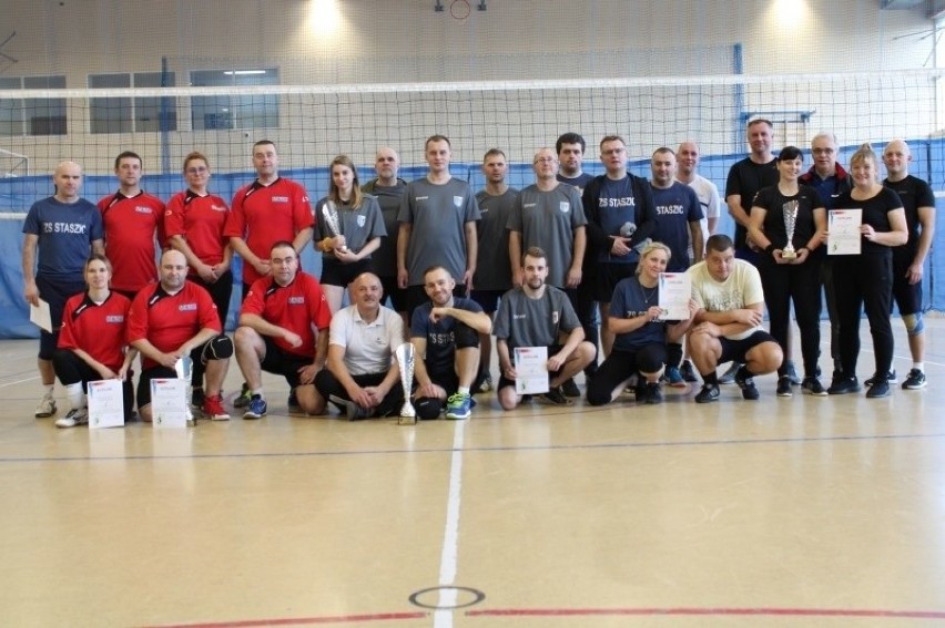 Turniej Piłki Siatkowej Nauczycieli Powiatu Kamieńskiego