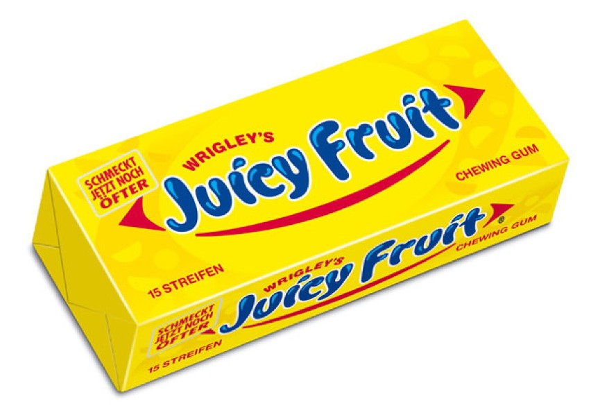 Juicy Fruit to pyszna, owocowa guma, wyprodukowana przez...