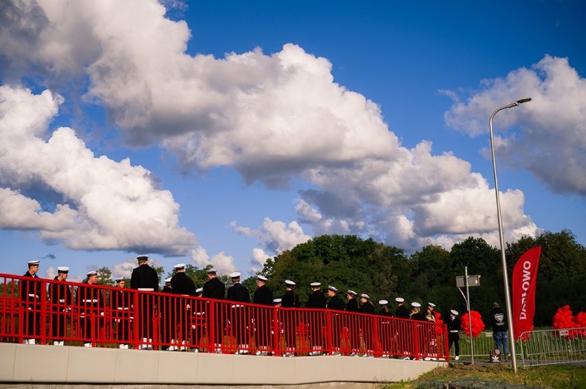 Most imienia Wielkiej Orkiestry Świątecznej Pomocy w Darłowie [NOWE ZDJĘCIA]