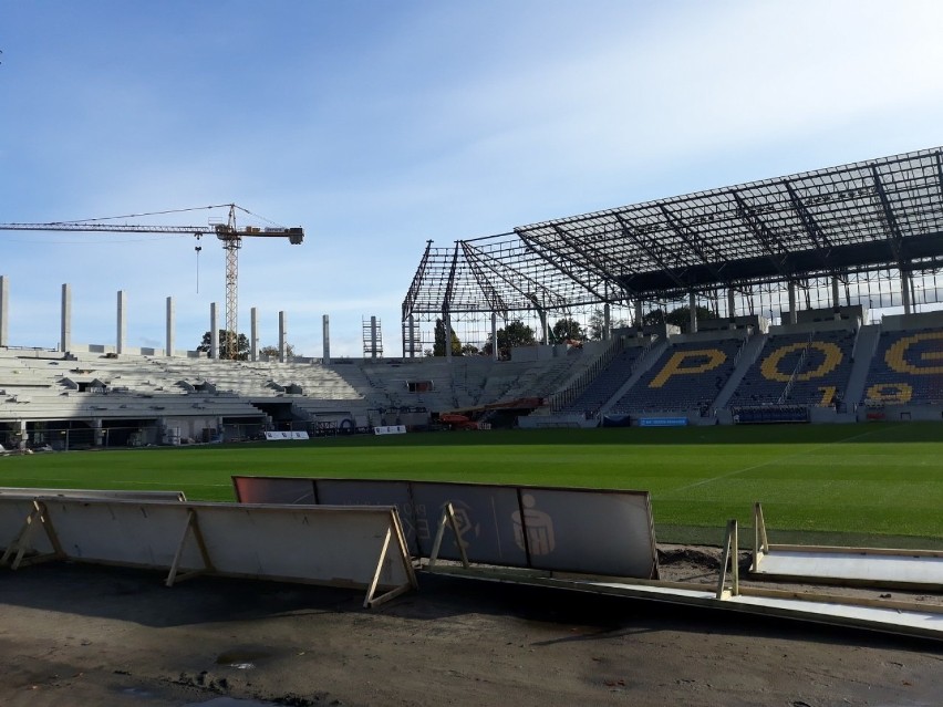 Stadion Pogoni Szczecin - stan 18 października 2020 r.