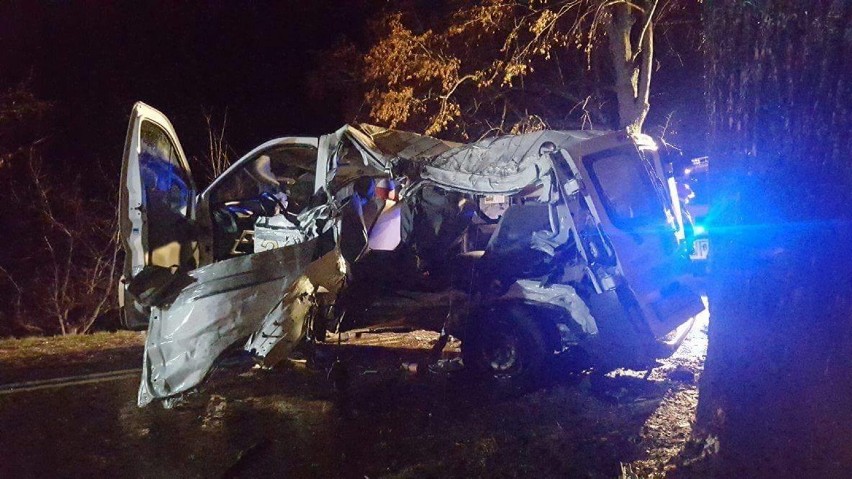 Wypadek na trasie Kostkowo-Tadziono