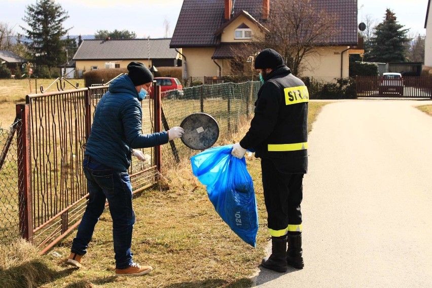 Wiosenne akcje sprzątania okolicy w gminie Dębica