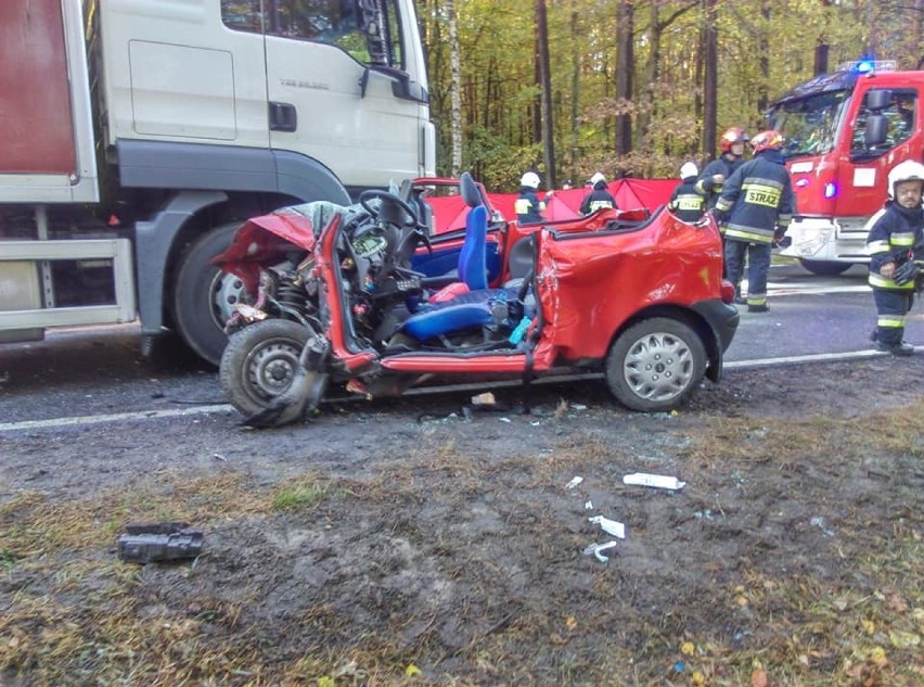 Poważny wypadek w Emilianowie w gminie Nowa Wieś Wielka...