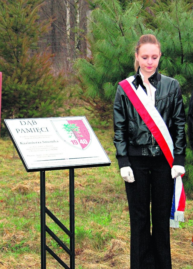 Dąb pamięci Kazimierza Smentka posadzono na Miłosnej