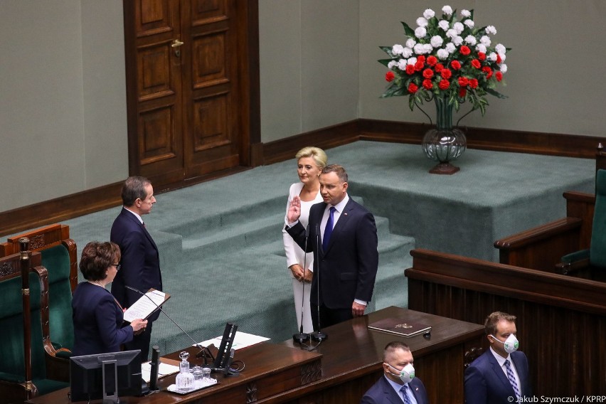 Andrzej Duda oficjalnie zaprzysiężony przed Zgromadzeniem Narodowym. MAMY ZDJĘCIA