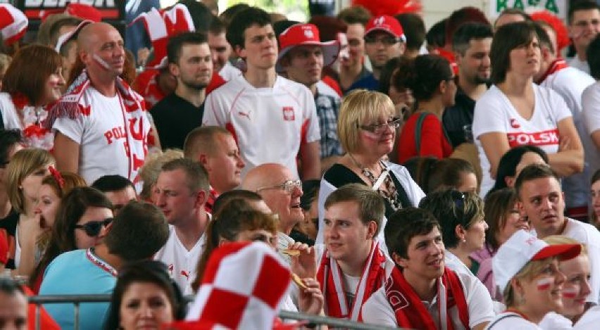 Strefa Kibica podczas meczu Polska - Grecja