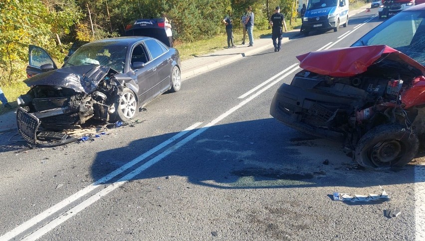 Wypadek w Niwce koło Radłowa na DW 975