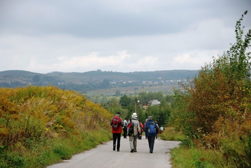 Sączów; schronisko na szlaku św. Jakuba