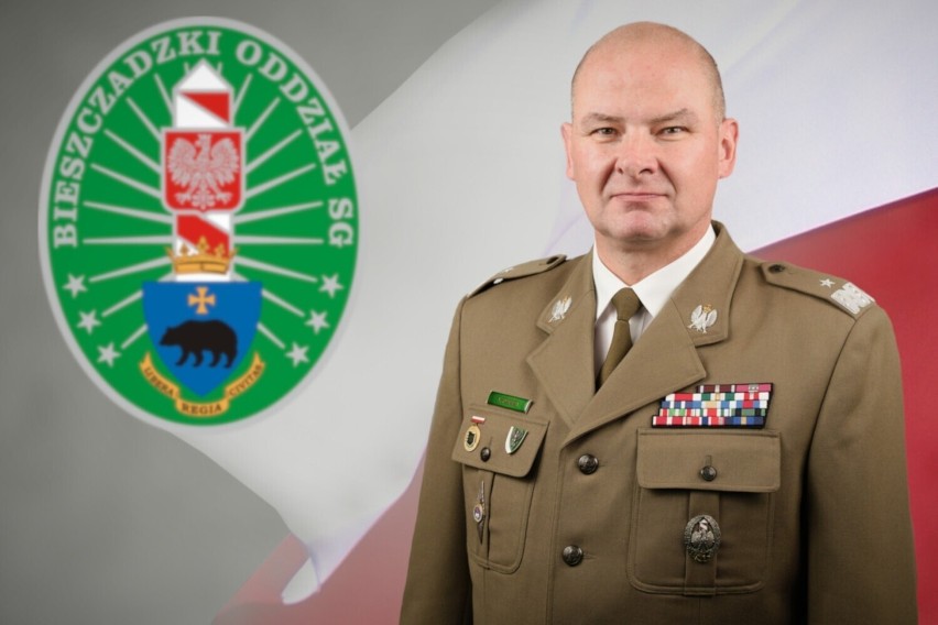 Gen. bryg. SG Andrzej Popko, Komendant Bieszczadzkiego...