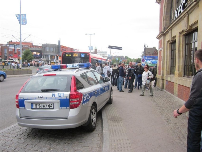 Część Dworca Głównego w Gdańsku zamknięto