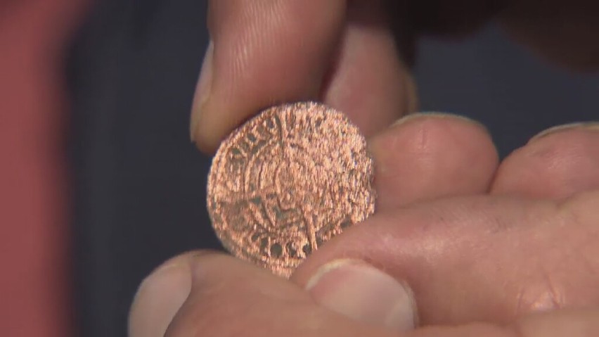 Fałszywa moneta ze średniowiecza