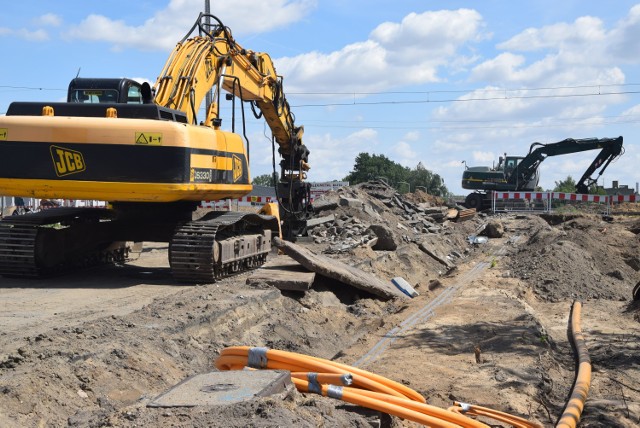 Trwa remont przejazdu na ulicy Gostyńskiej w Kościanie