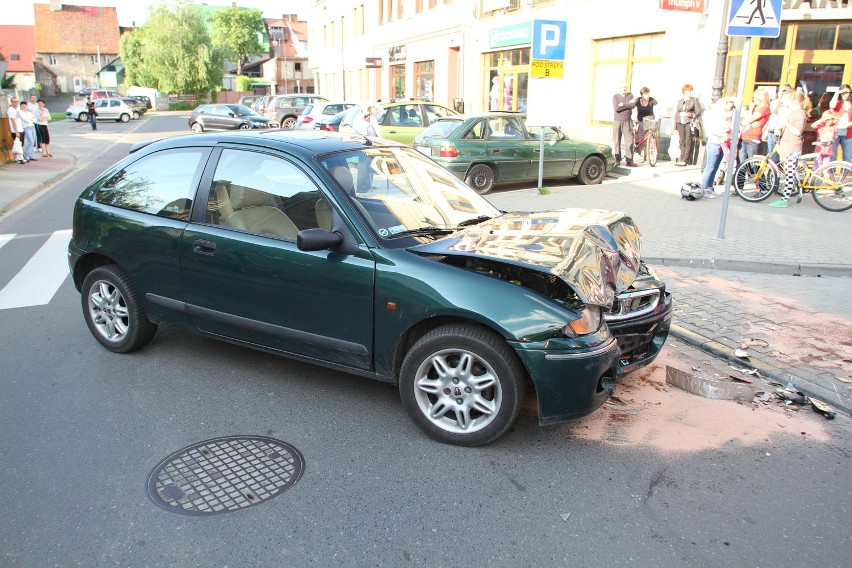 Wolsztyn. Motocyklista w szpitalu