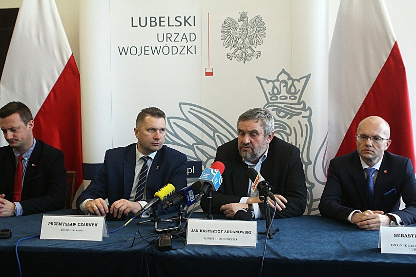 Minister rolnictwa w Lublinie