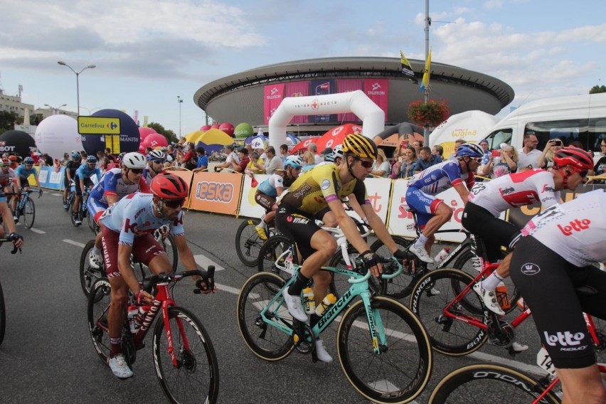Pierwszy etap Tour de Pologne 2020 zakończy się przy Spodku....