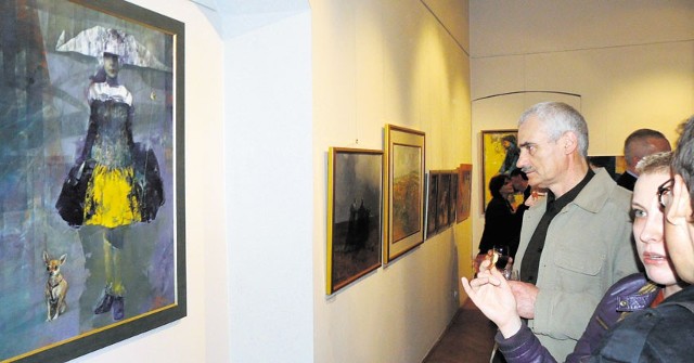 Na wystawie można oglądać prace z plenerów od 2000 r.