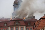 Pożar w zamku Książ [FILMY i ZDJĘCIA z akcji ratowania Perły Dolnego Śląska]