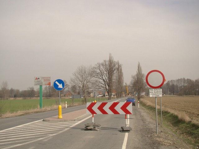 Duże auta nie mają teraz możliwości dojechać do Czajek