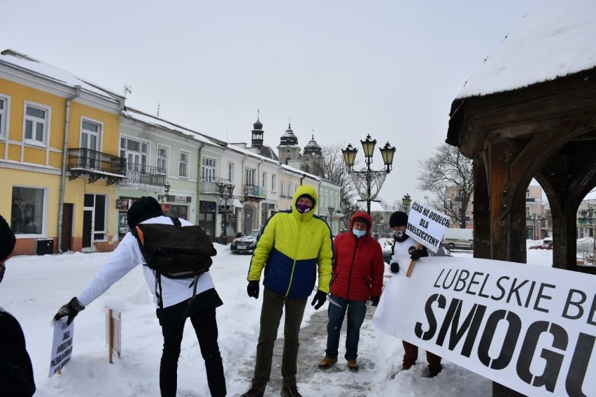 Antysmogowi aktywiści mają cztery istotne postulaty, które wystosowali do sejmiku województwa. Zobacz zdjęcia