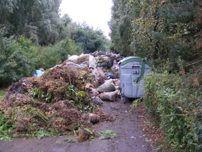 Śmieci Wągrowiec: Odpady na terenie wodociągów