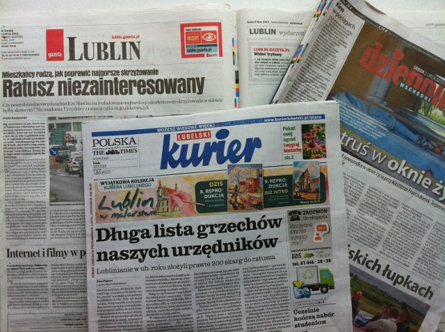 Przegląd prasy 10 września: O czym piszą gazety w Lublinie?