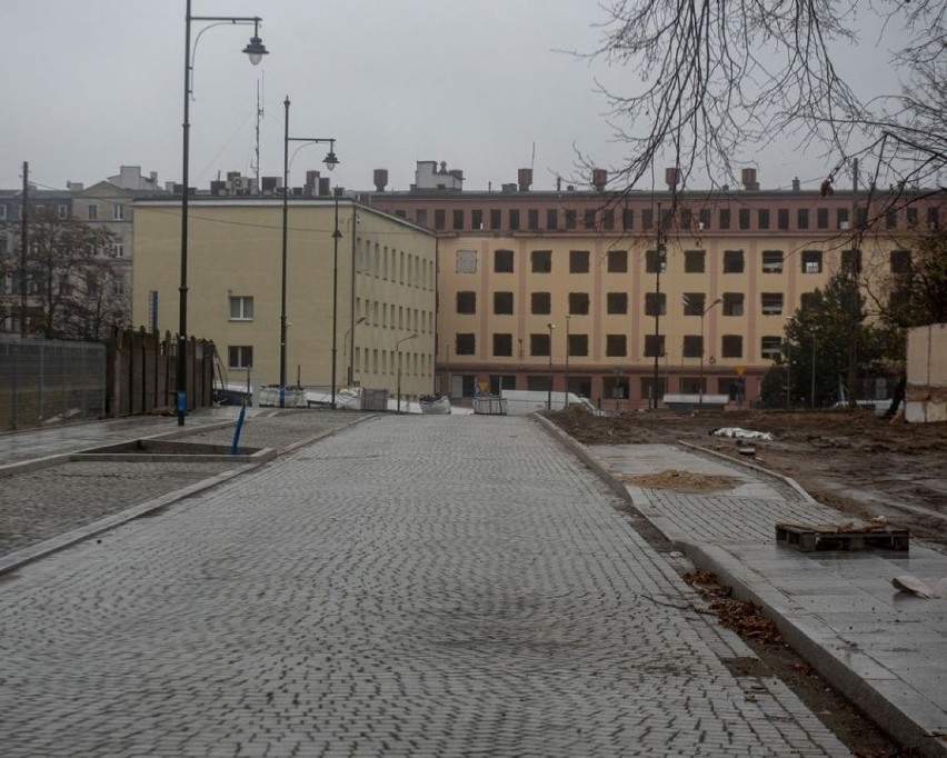 W Nowym Centrum Łodzi powstają trzy ulice. Będą woonerfami