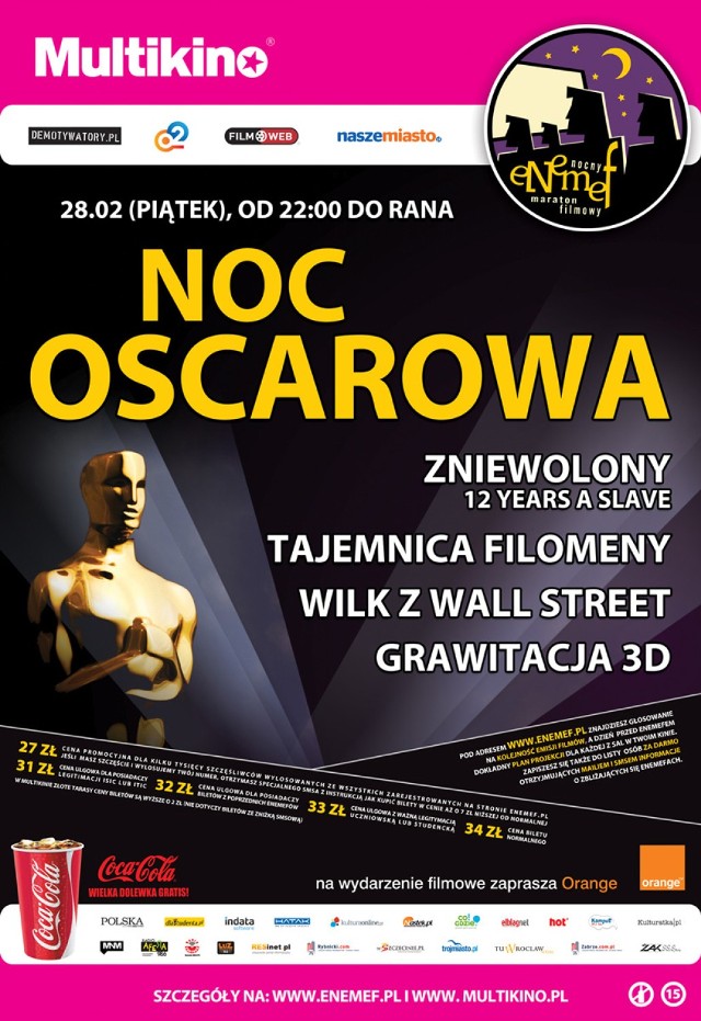 ENEMEF: Noc Oscarowa