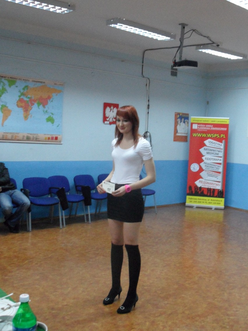 Miss Śląska i Zagłębia 2013. Casting w Wyższej Szkole Planowania Strategicznego w Dąbrowie Górniczej