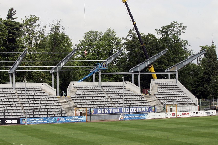 Przebudowa legnickiego Stadionu Orła Białego [ZDJĘCIA]