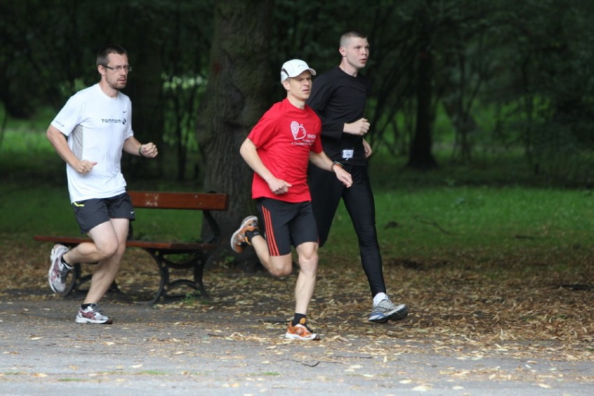 Parkrun w Parku Poniatowskiego