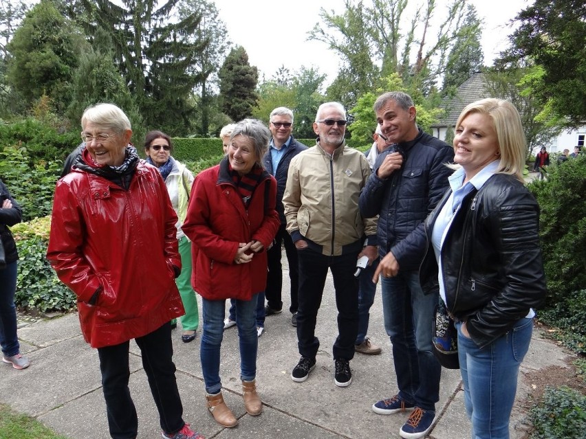 Delegacja Francuzów z Chatel w Skierniewicach