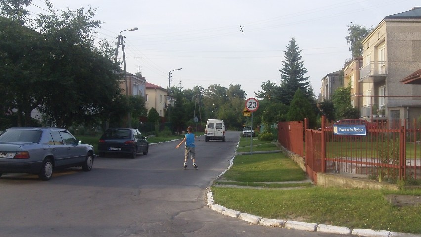 Ulica Powstańców Śląskich w Kraśniku